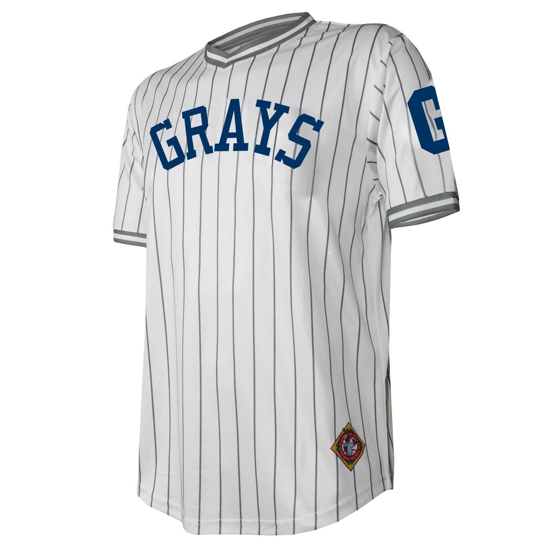 Homestead Grays Stitches White Replica Baseball Jersey
