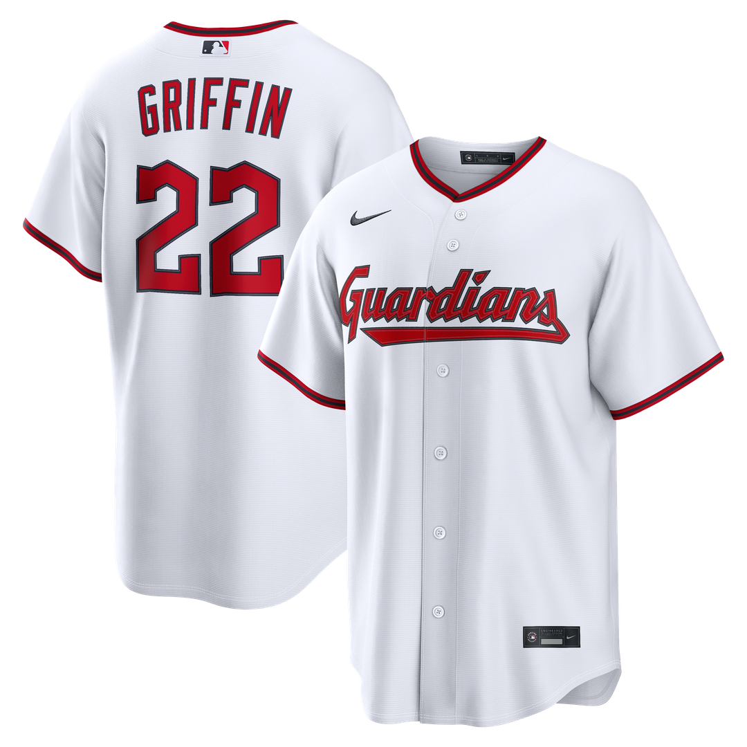 Cleveland Guardians Nike White Replica MLB baseball jersey