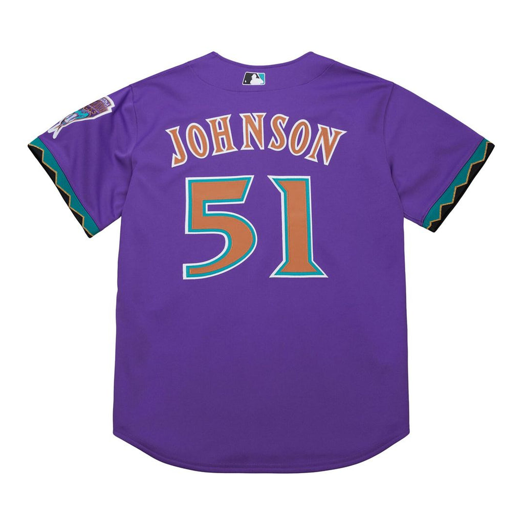 Arizona Diamondbacks Mitchell & Ness Black Authentic Baseball Jersey