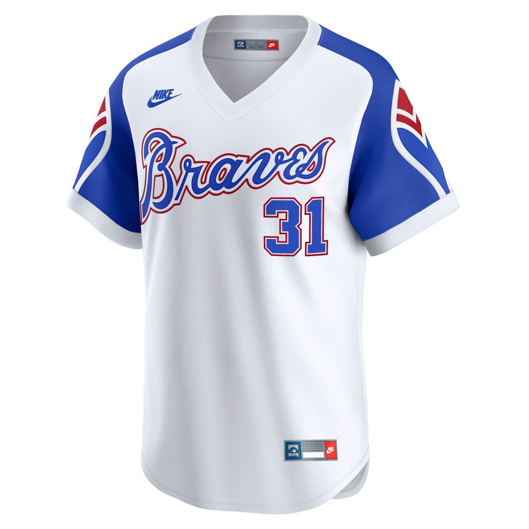 Atlanta Braves Nike White Baseball Jersey