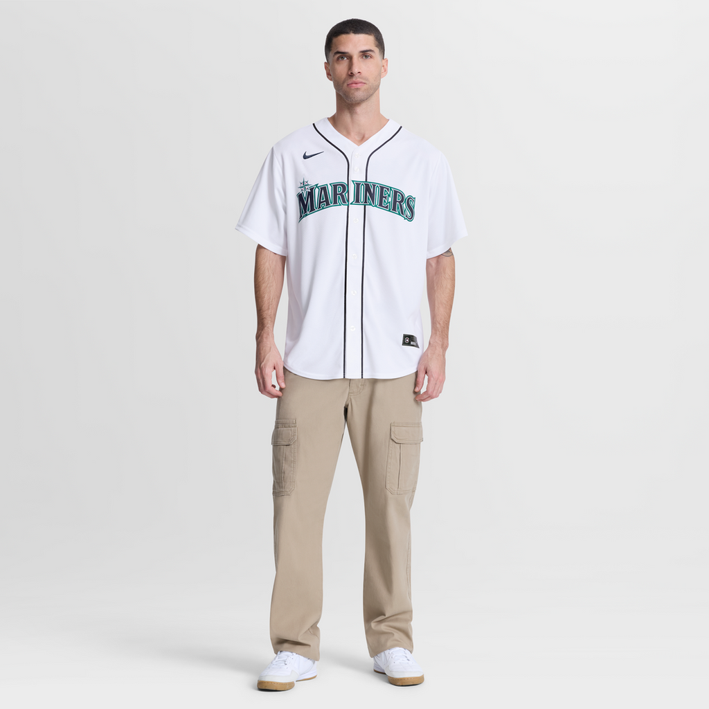 Seattle Mariners Nike White Replica Baseball Jersey