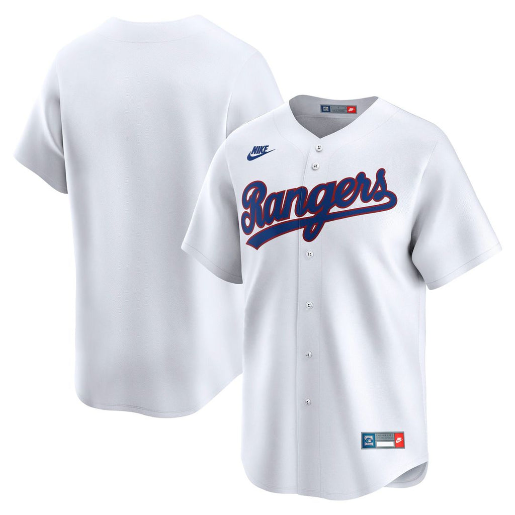 Texas Rangers Nike White MLB baseball jersey