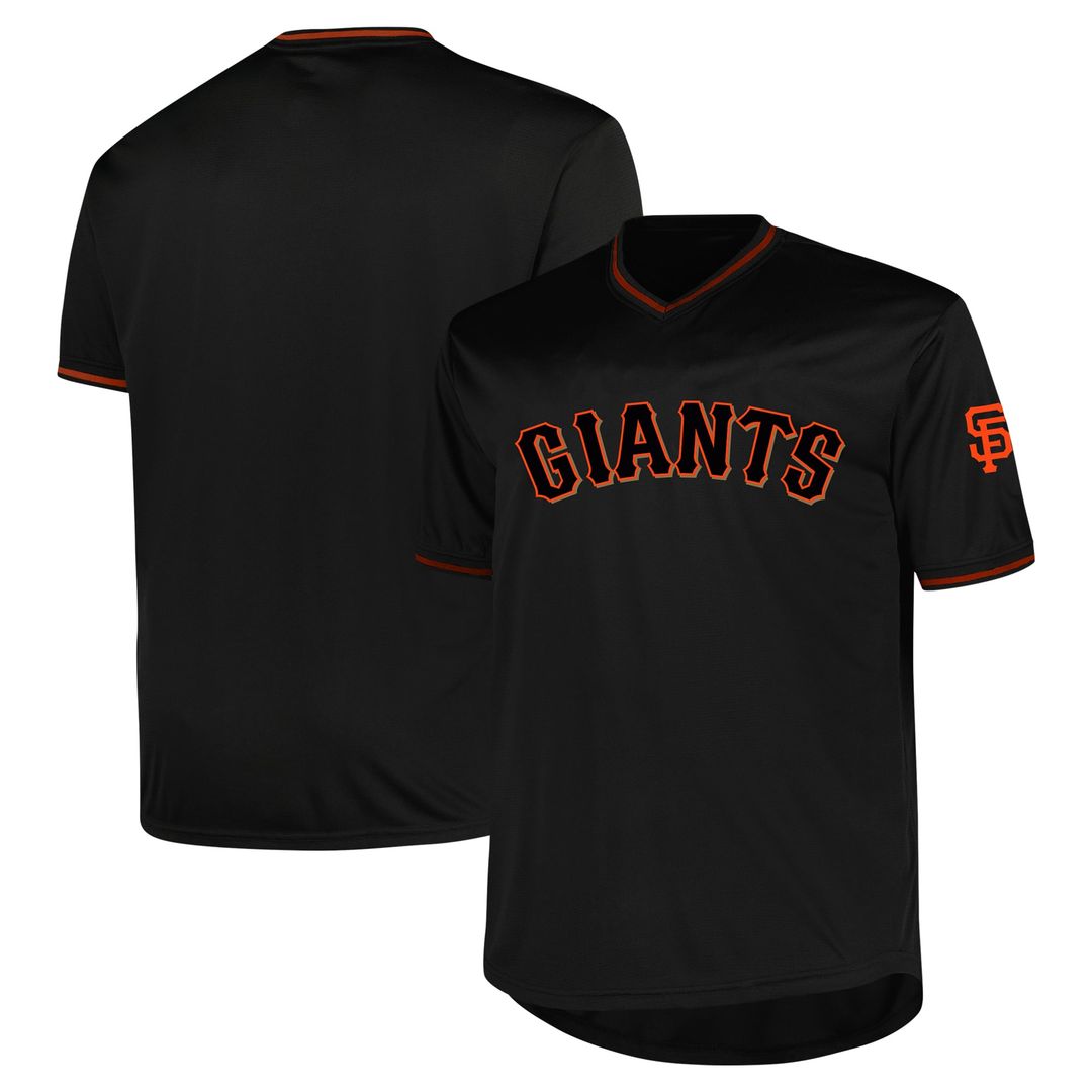 San Francisco Giants Profile Black Authentic MLB baseball jersey