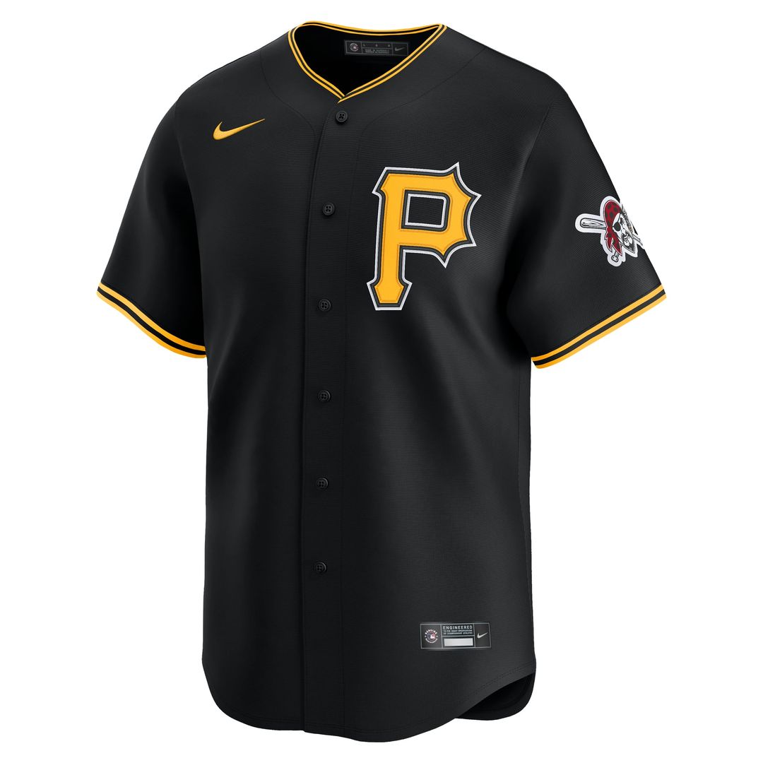 Pittsburgh Pirates Nike Black Authentic Baseball Jersey