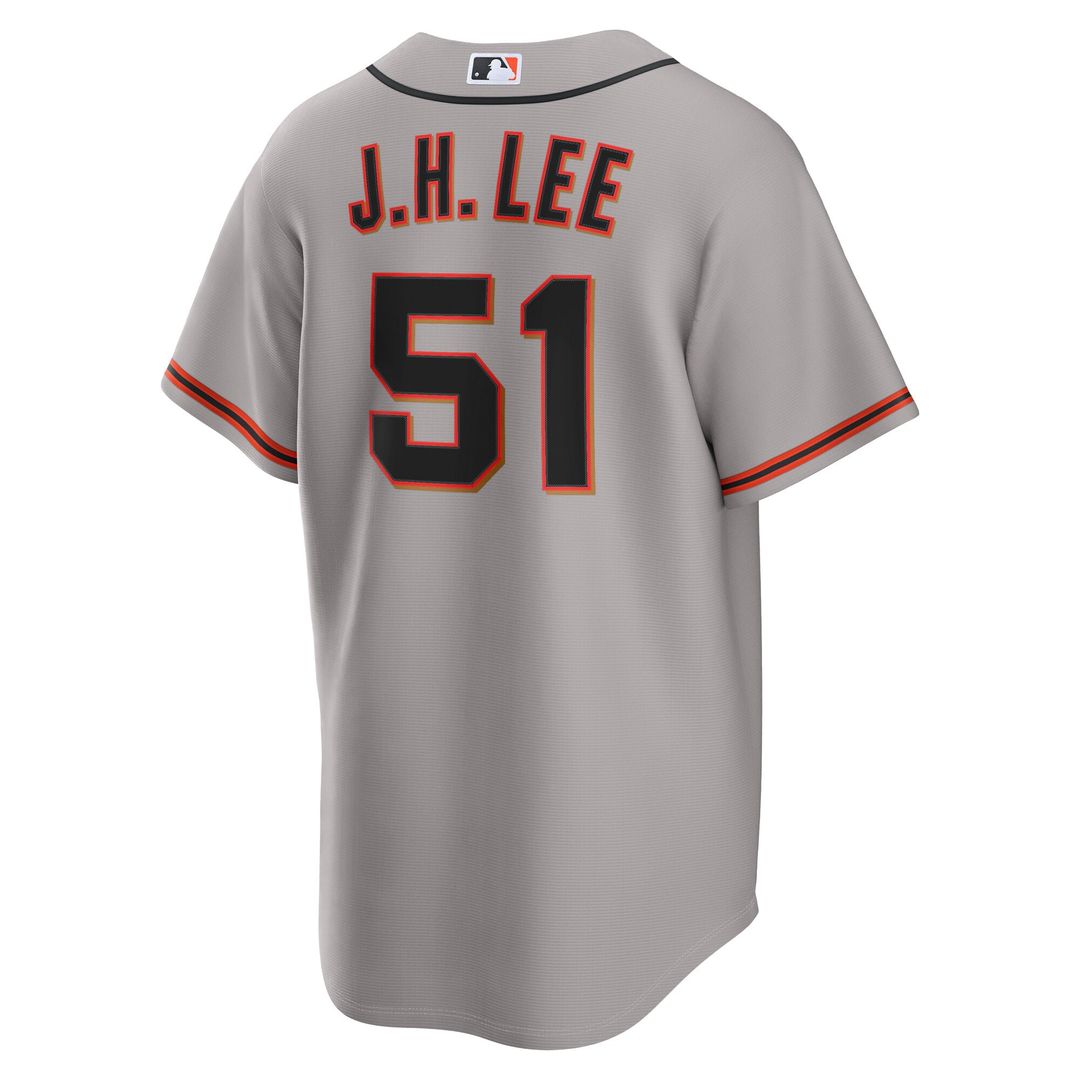 San Francisco Giants Nike Gray Replica Baseball Jersey