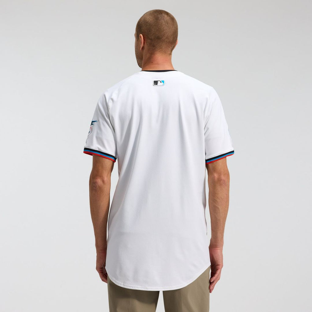 Miami Marlins Nike White Authentic Baseball Jersey