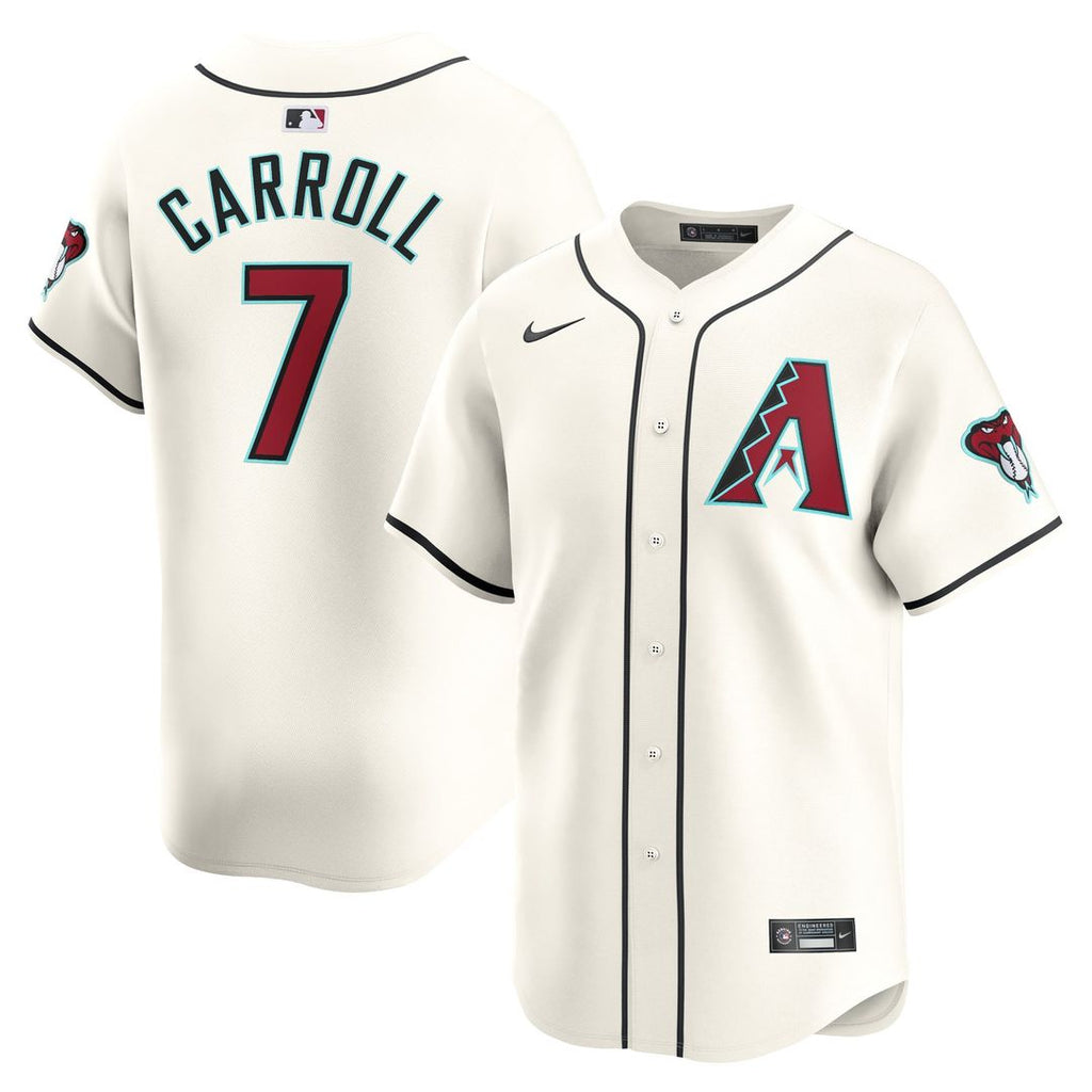 Arizona Diamondbacks Nike White Authentic MLB baseball jersey