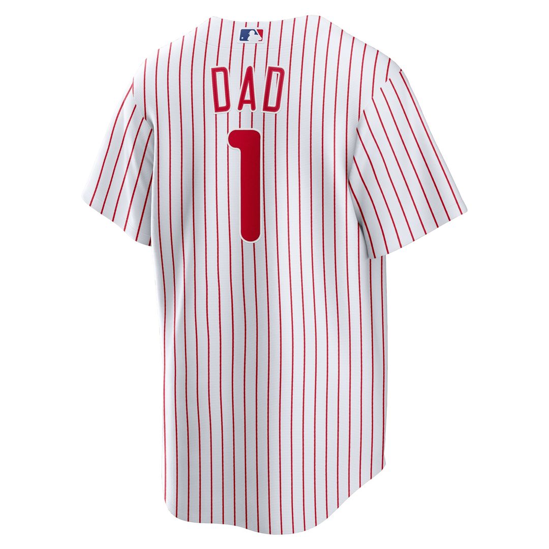 Philadelphia Phillies Nike White Replica Baseball Jersey