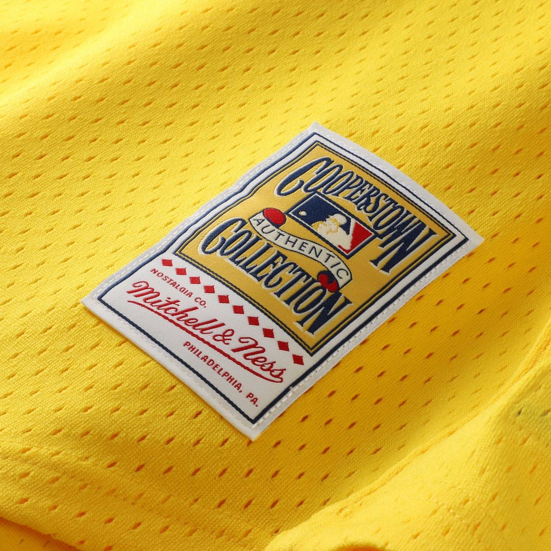 Athletics Mitchell & Ness Gold Authentic Baseball Jersey