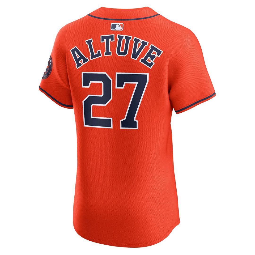 Houston Astros Nike Orange Authentic Baseball Jersey