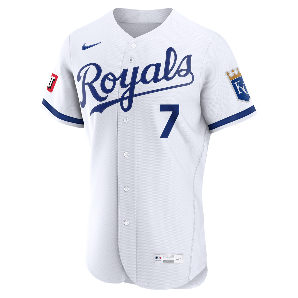 Kansas City Royals Nike White Authentic Baseball Jersey