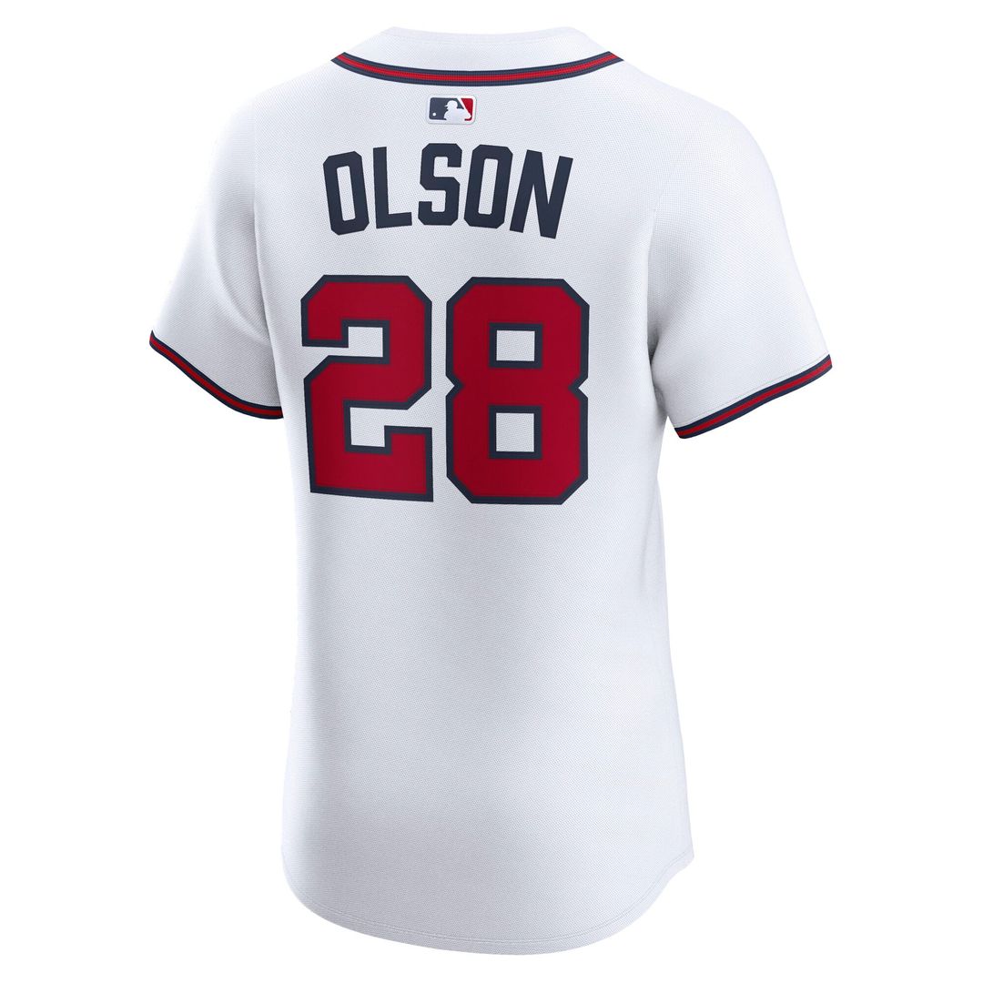 Atlanta Braves Nike White Authentic Baseball Jersey