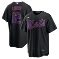 New York Mets Nike Black Replica Baseball Jersey