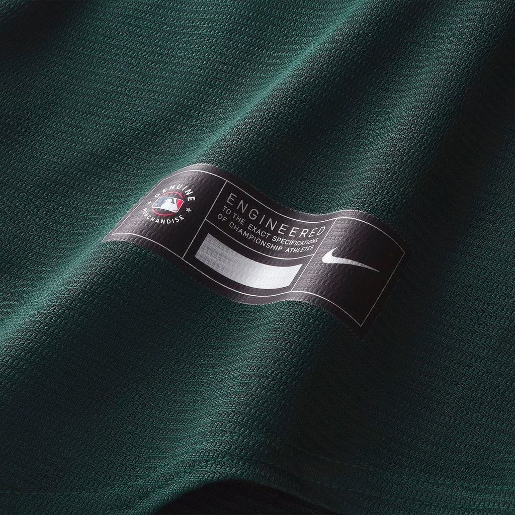 Australia National Team Nike Green Replica Baseball Jersey