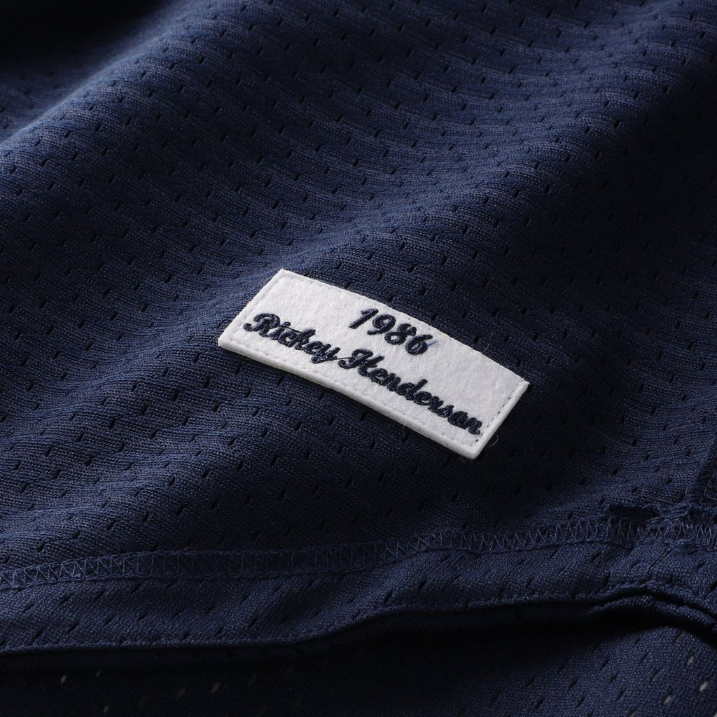 New York Yankees Mitchell & Ness Navy Baseball Jersey
