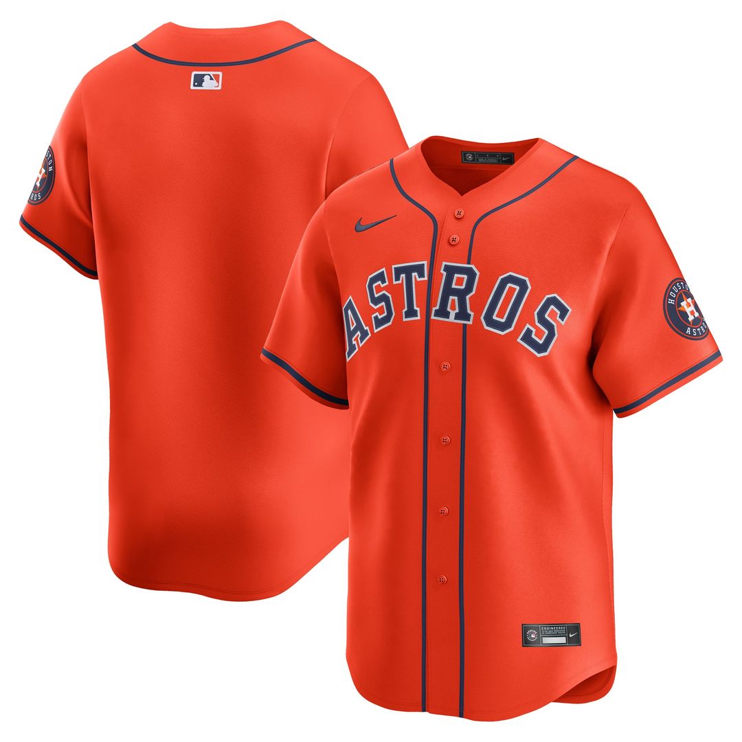 Houston Astros Nike Orange Authentic Baseball Jersey