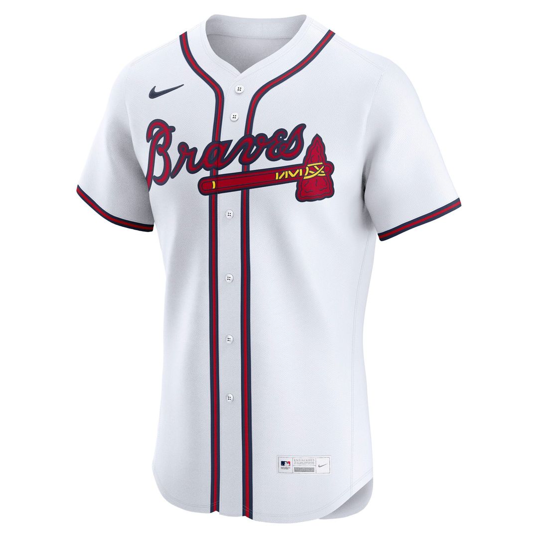 Atlanta Braves Nike White Authentic Baseball Jersey
