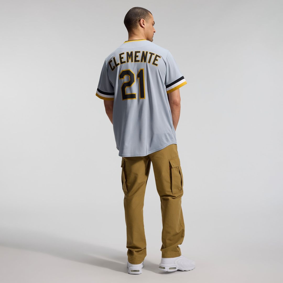Pittsburgh Pirates Nike Gray Baseball Jersey