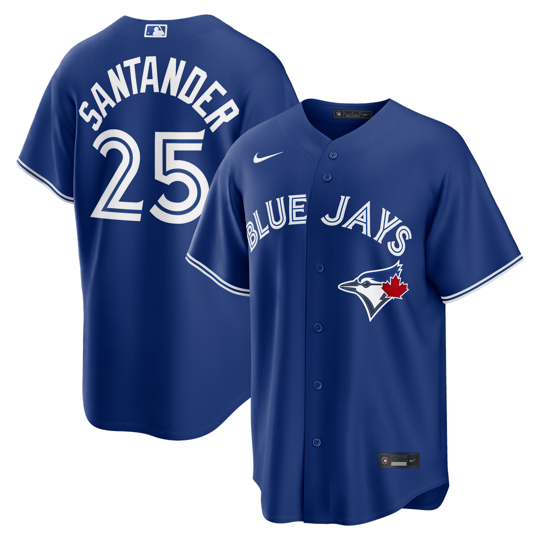 Toronto Blue Jays Nike Blue Replica MLB baseball jersey