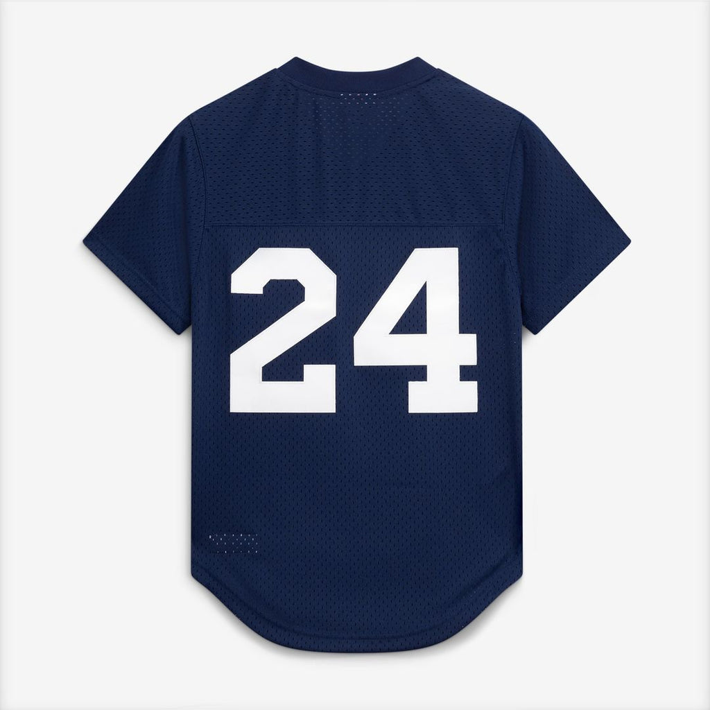 New York Yankees Mitchell & Ness Navy Baseball Jersey