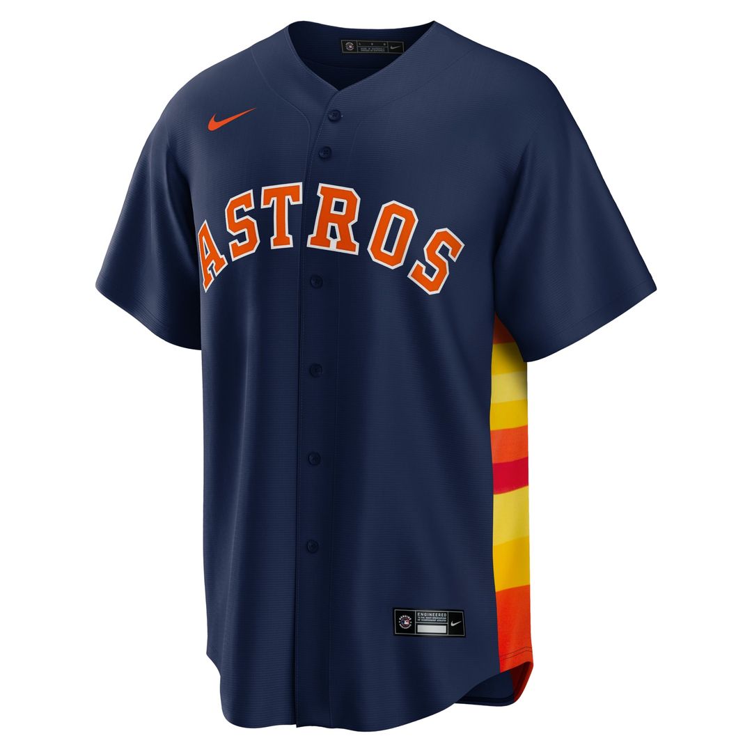 Houston Astros Nike Orange Replica Baseball Jersey