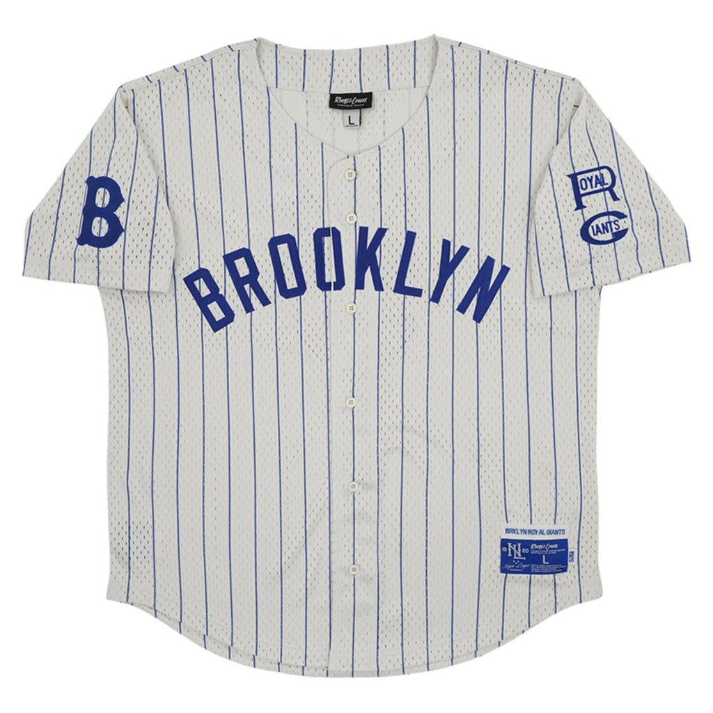 Brooklyn Royal Giants Rings & Crwns Royal Replica Baseball Jersey