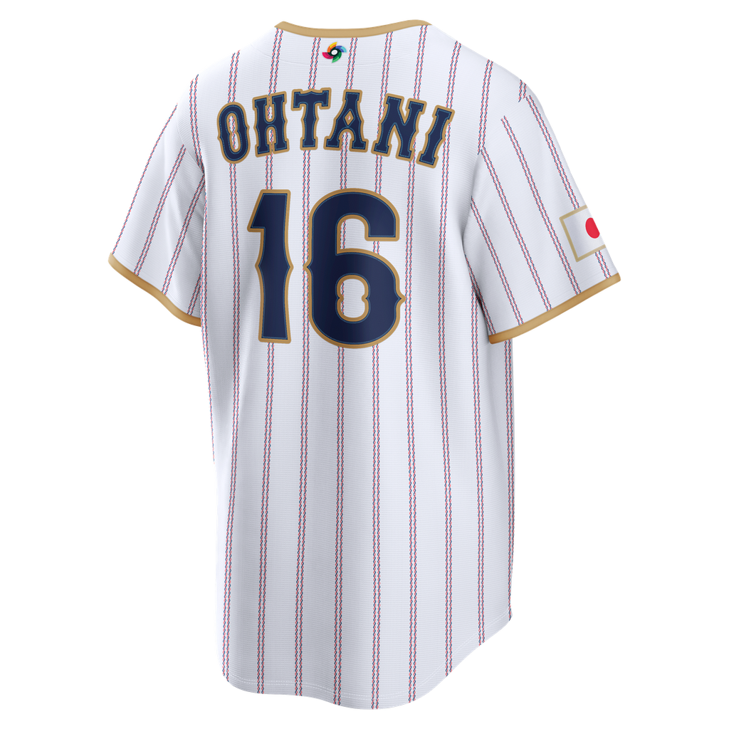 Japan Baseball Nike White Baseball Jersey