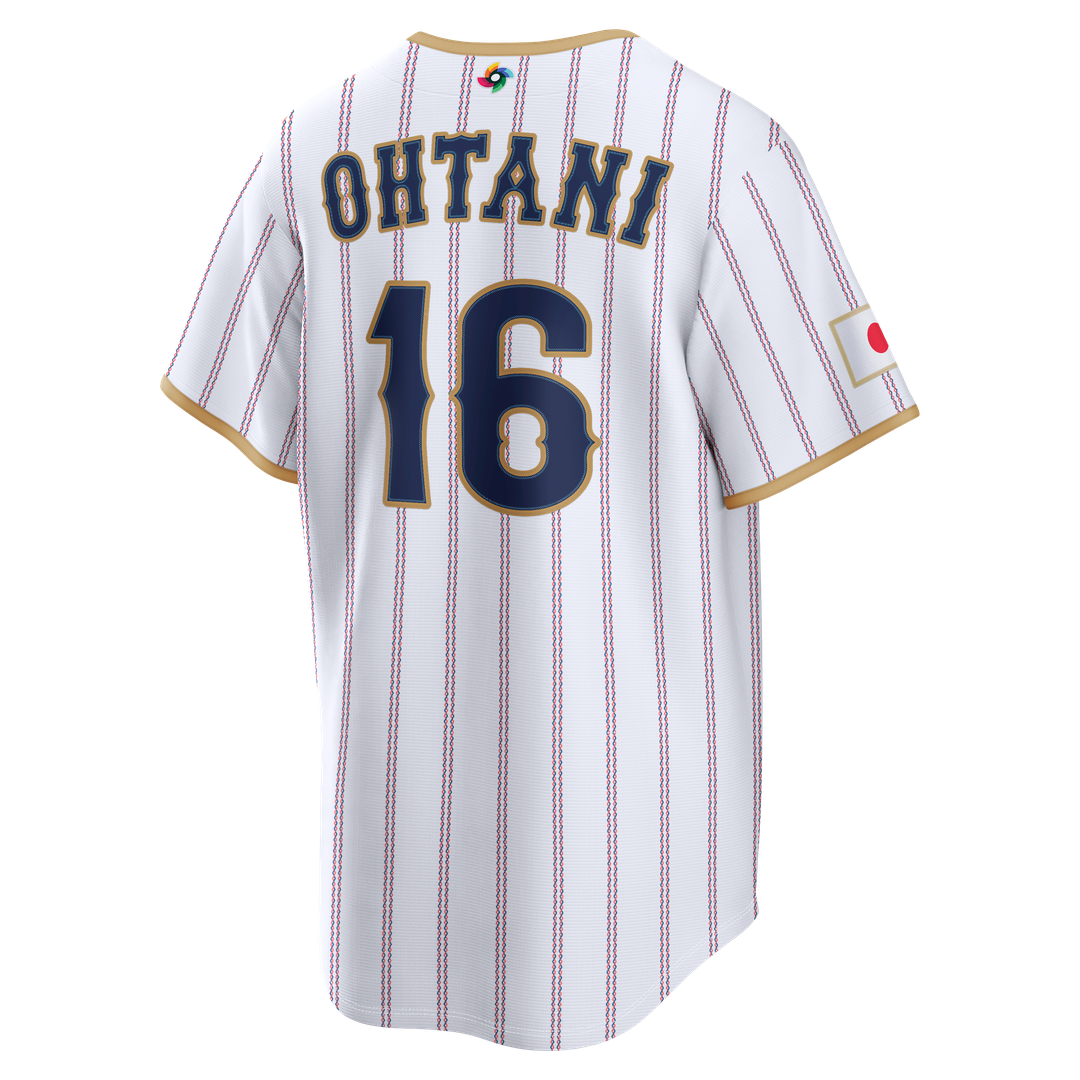 Japan Baseball Nike White Baseball Jersey