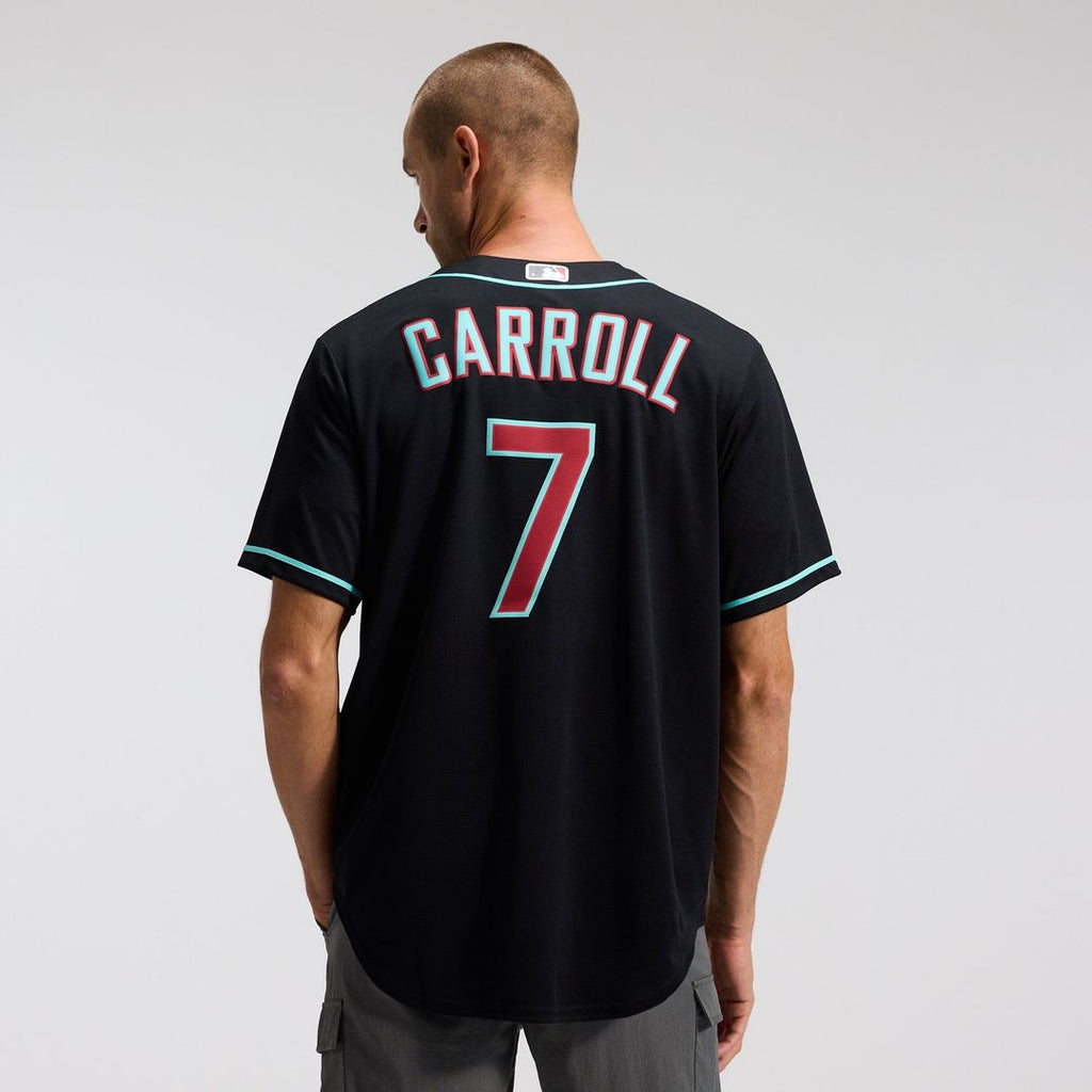 Arizona Diamondbacks Nike Black Replica Baseball Jersey
