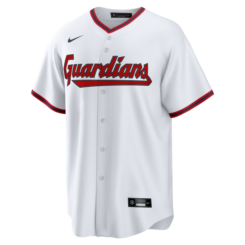 Cleveland Guardians Nike White Replica Baseball Jersey