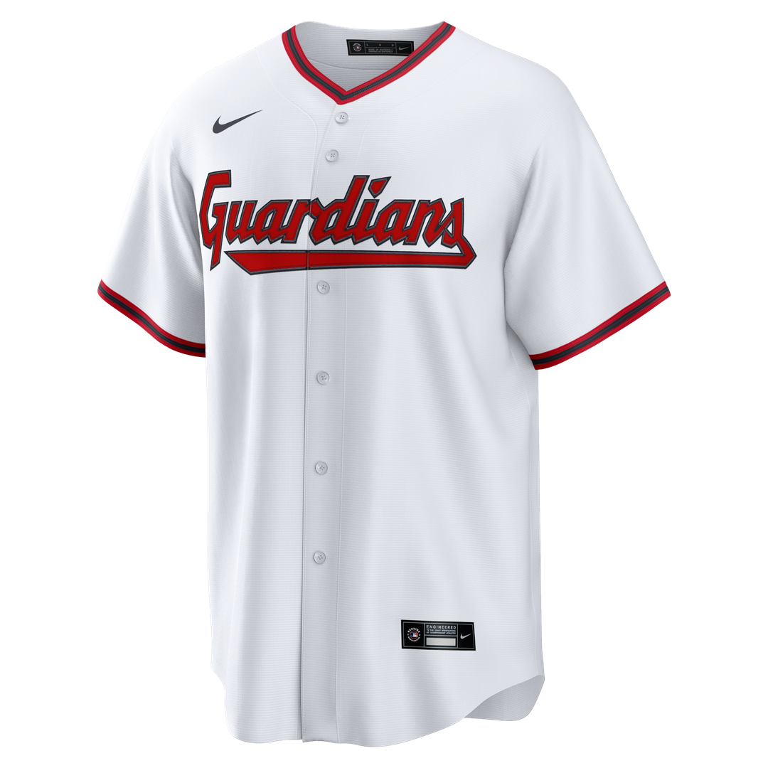 Cleveland Guardians Nike White Replica Baseball Jersey