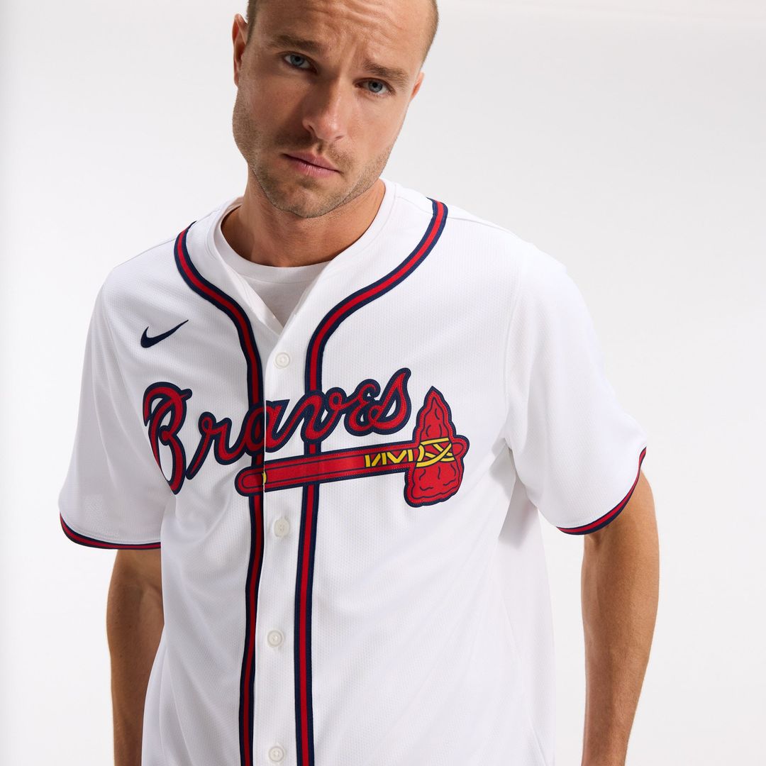 Atlanta Braves Nike White Authentic Baseball Jersey