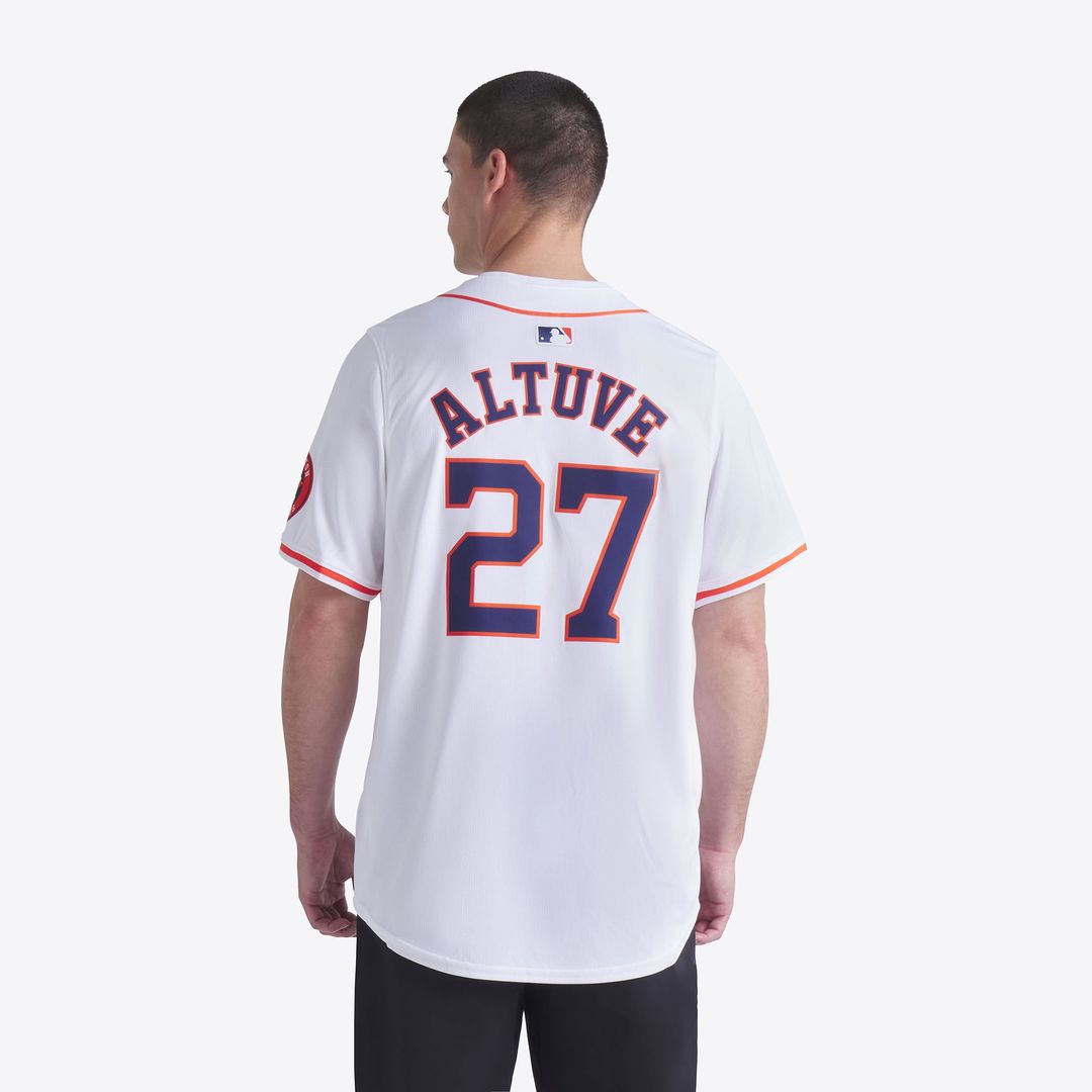 Houston Astros Nike White Baseball Jersey