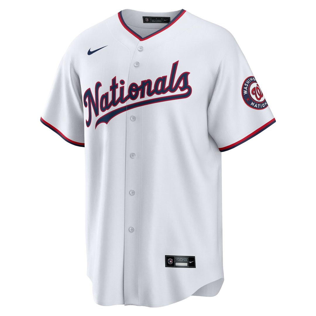 Washington Nationals Nike White Replica Baseball Jersey