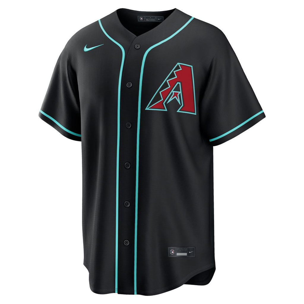 Arizona Diamondbacks Nike Black Replica Baseball Jersey