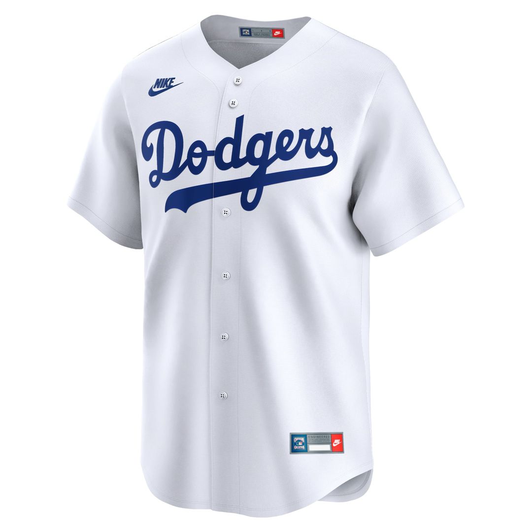 Brooklyn Dodgers Nike White Baseball Jersey