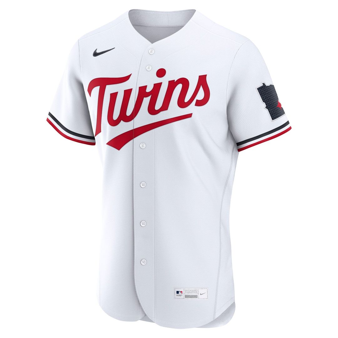 Minnesota Twins Nike White Authentic Baseball Jersey