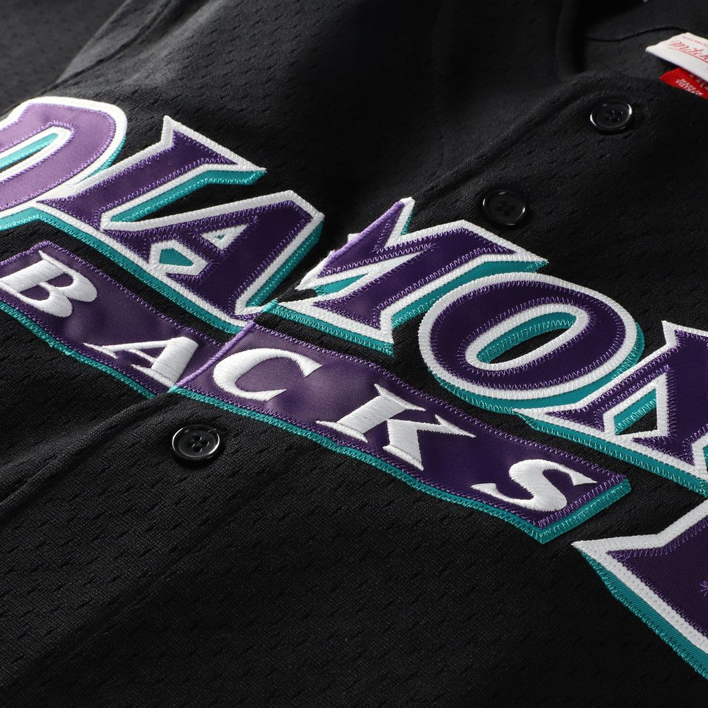 Arizona Diamondbacks Mitchell & Ness Black Authentic Baseball Jersey
