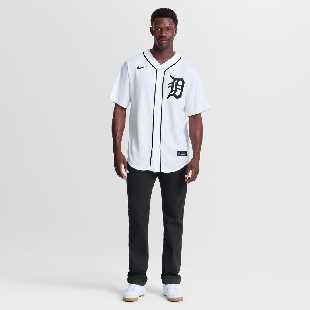 Detroit Tigers Nike White Replica Baseball Jersey