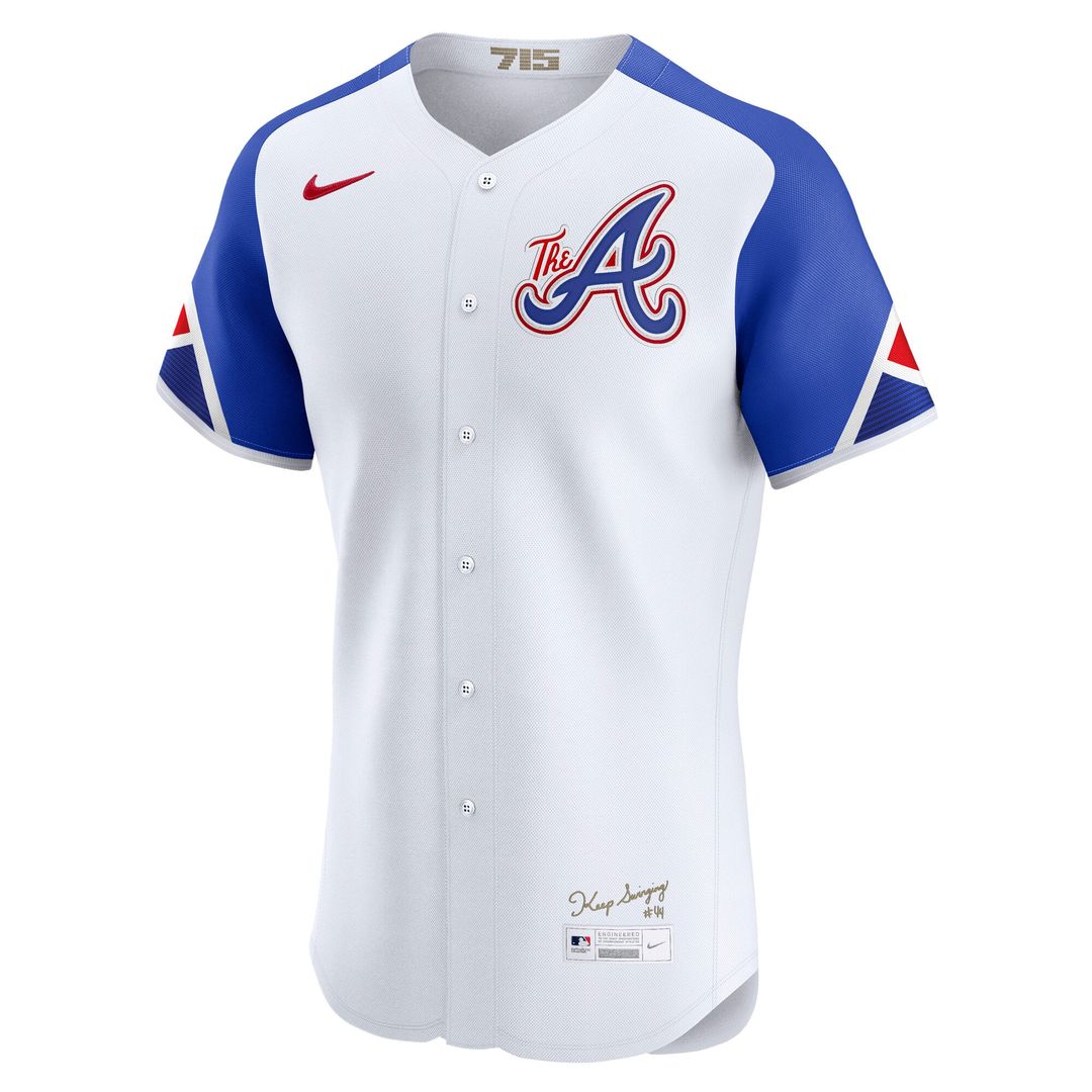 Atlanta Braves Nike White Baseball Jersey
