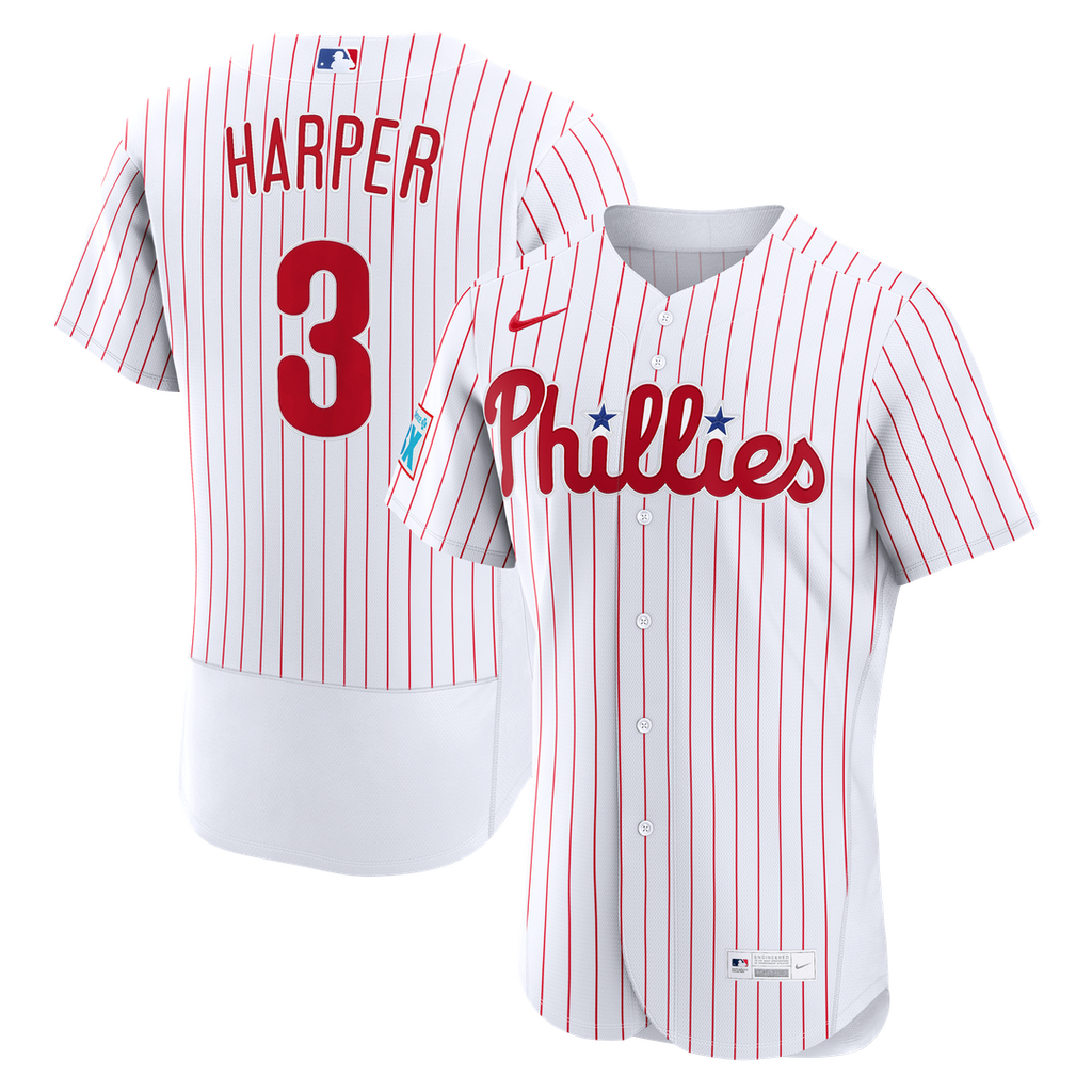 Philadelphia Phillies Nike White Authentic Baseball Jersey