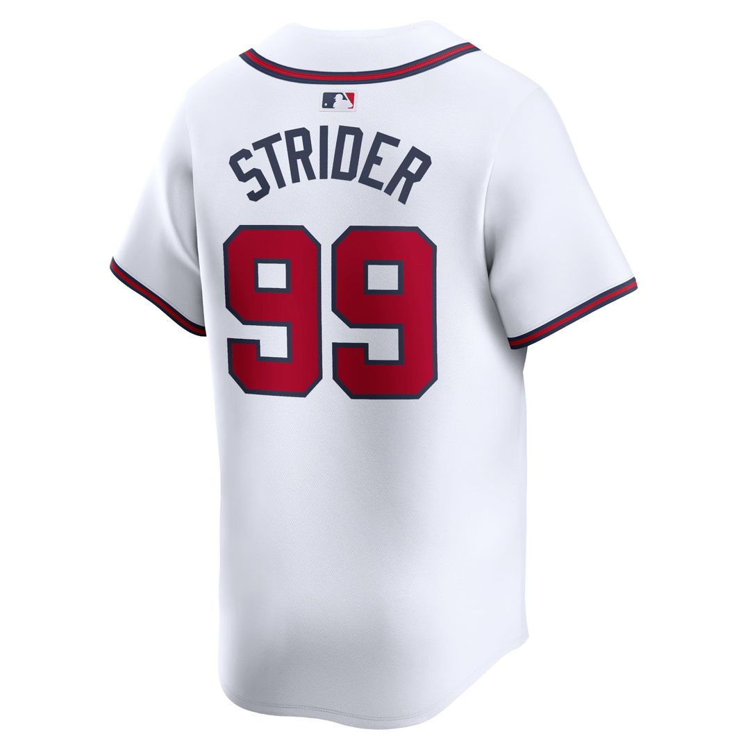 Atlanta Braves Nike White Baseball Jersey