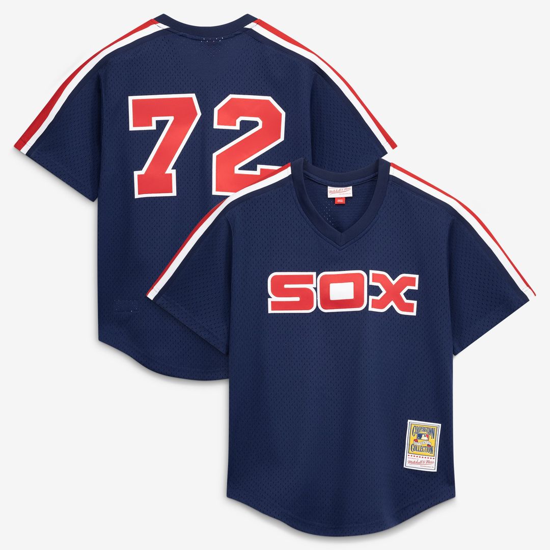 Chicago White Sox Mitchell & Ness White Authentic Baseball Jersey