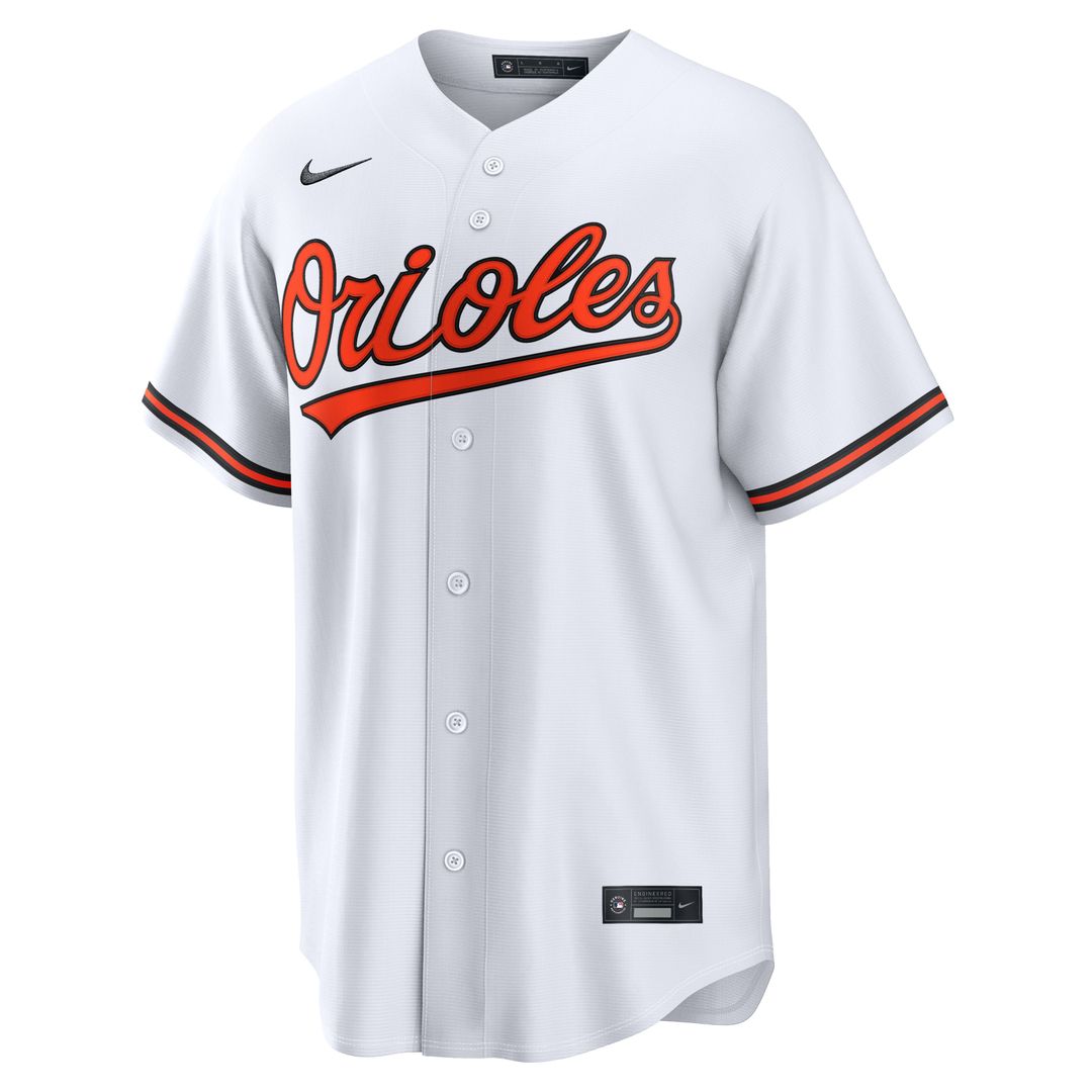Baltimore Orioles Nike White Replica Baseball Jersey