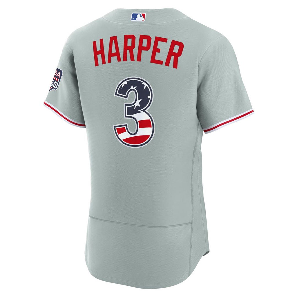 Philadelphia Phillies Nike Gray Authentic Baseball Jersey