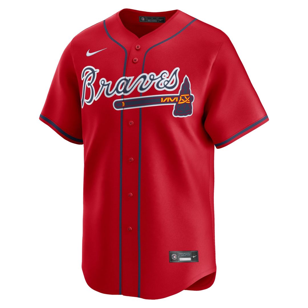 Atlanta Braves Nike Red Authentic Baseball Jersey