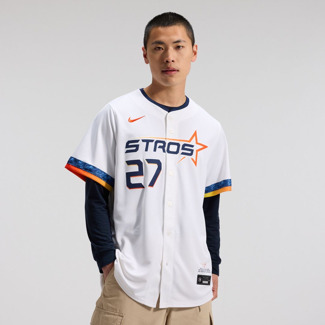 Houston Astros Nike White Baseball Jersey