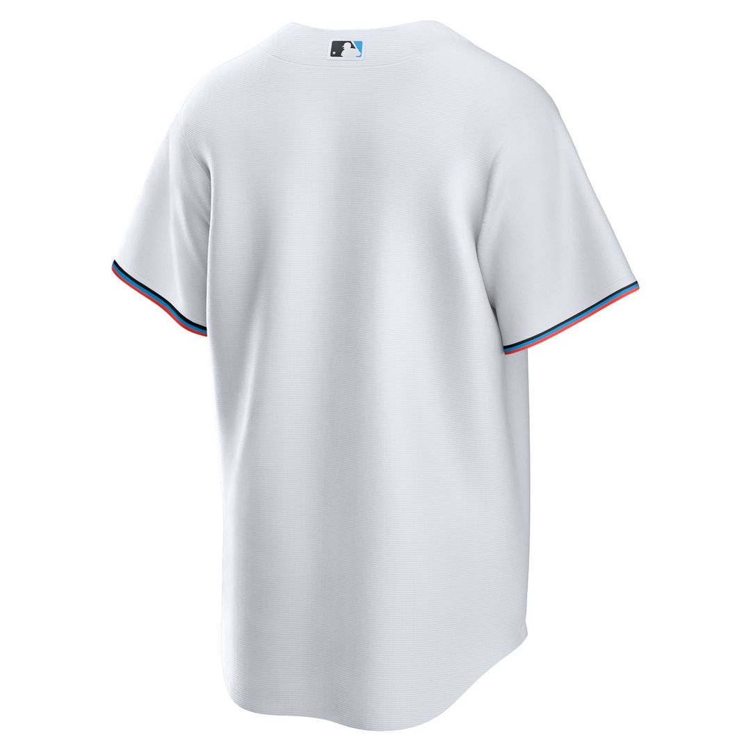 Miami Marlins Nike White Replica Baseball Jersey
