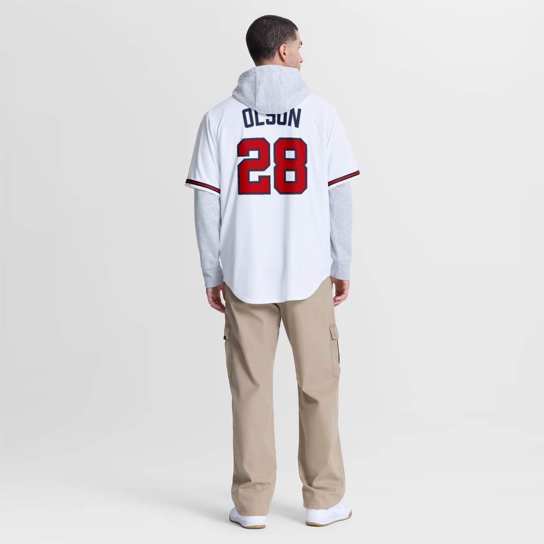 Atlanta Braves Nike White Replica Baseball Jersey
