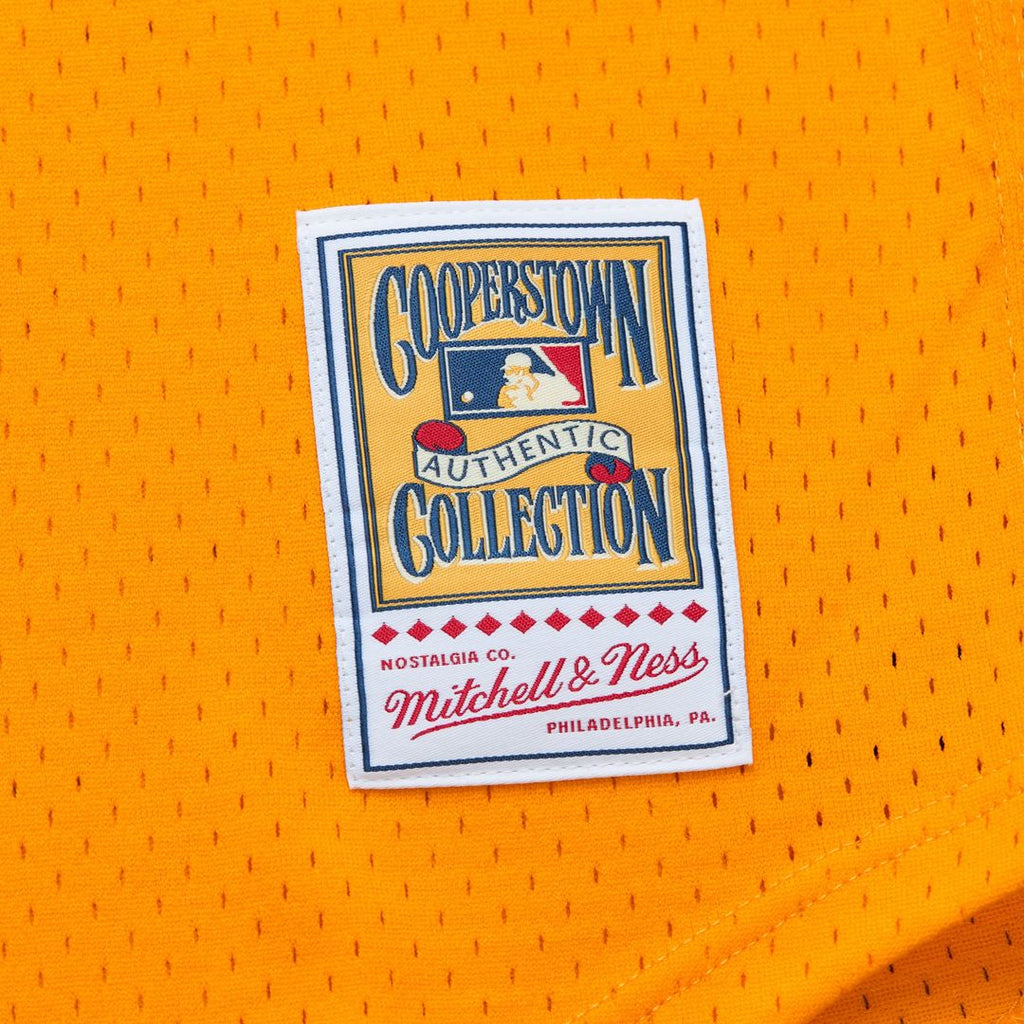 San Diego Padres Mitchell & Ness Gold Baseball Jersey